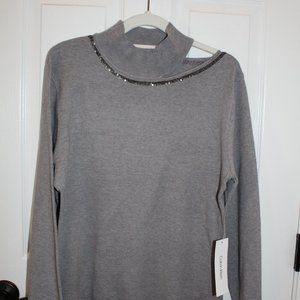 Calvin Klein Size Large Heather Gray